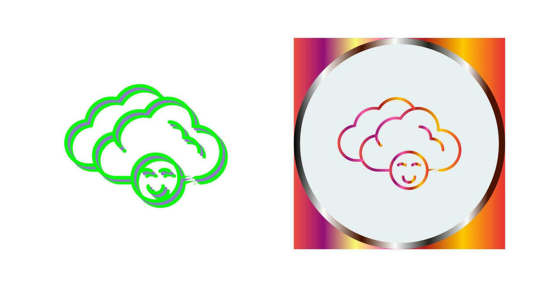 Cloudy Vector Icon