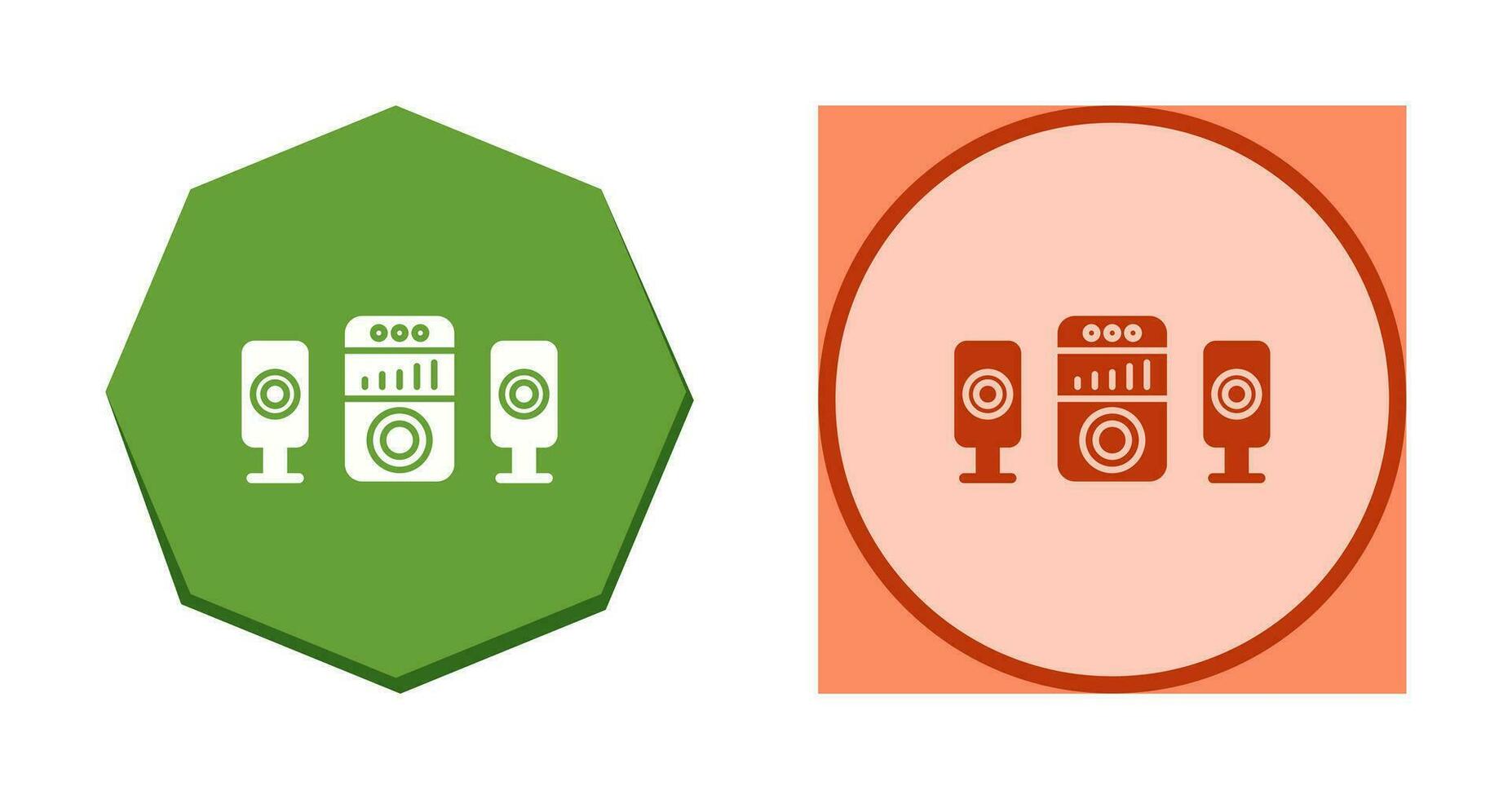 Sound System Vector Icon
