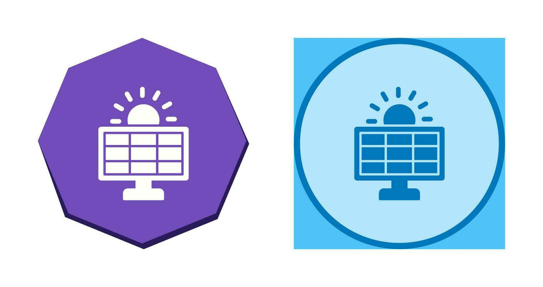 icono de vector de sistema solar