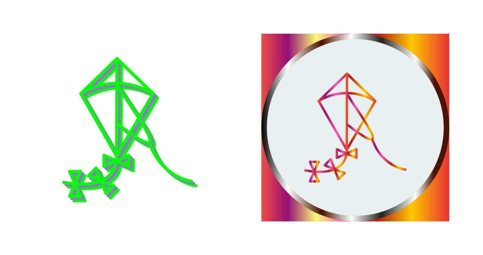 Kite Vector Icon