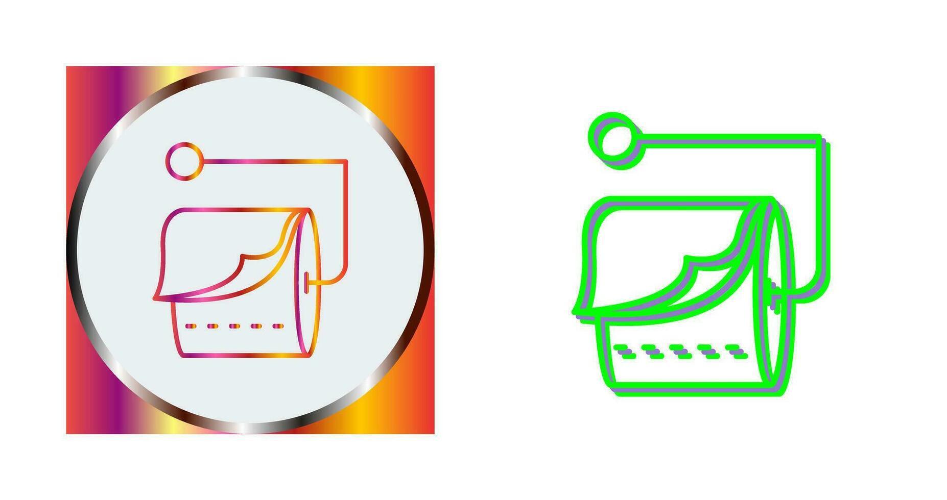 Tissue Roll Vector Icon