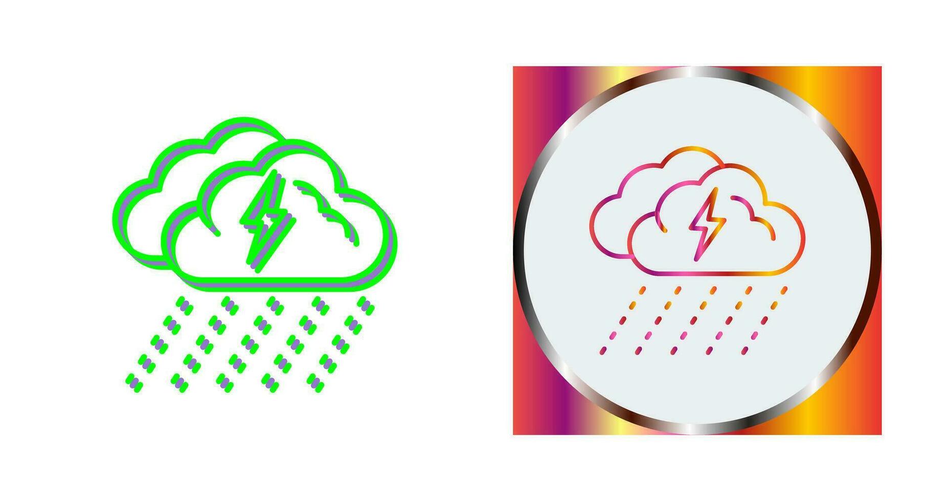 Rainy Day Vector Icon