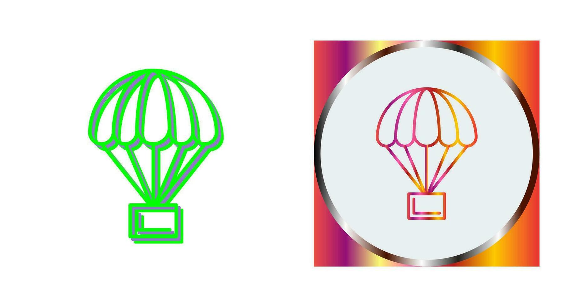 Parachute Vector Icon