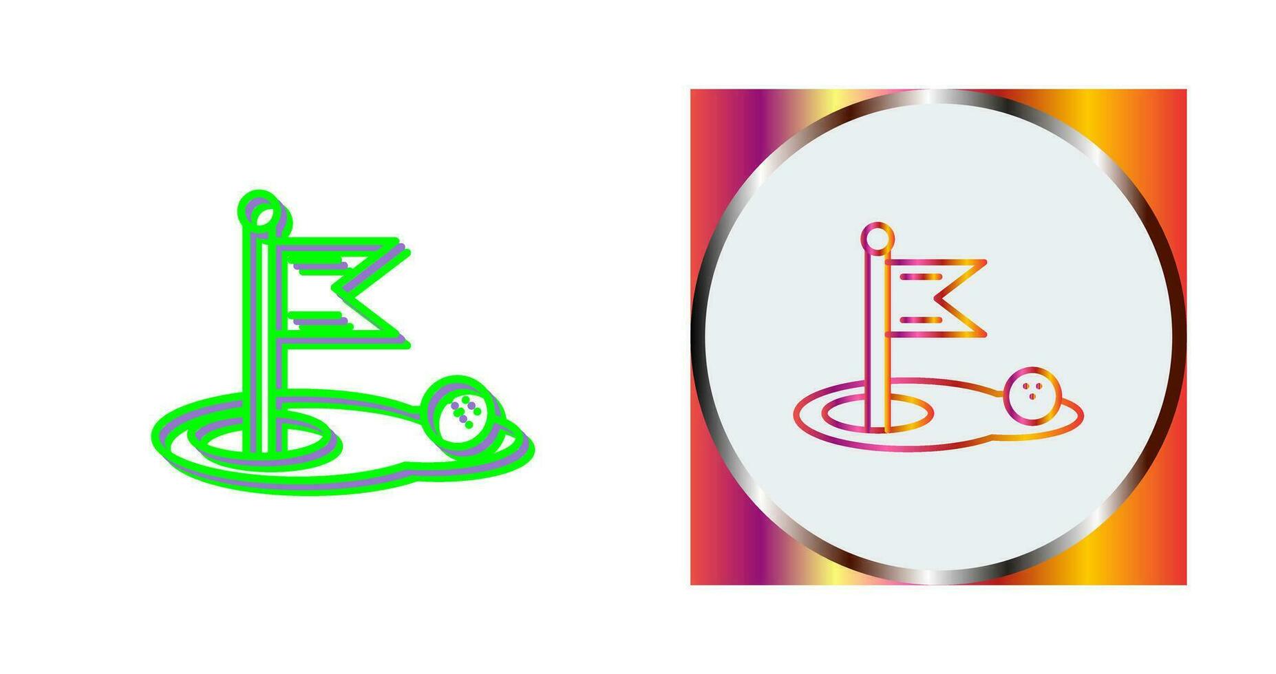 Golf Vector Icon