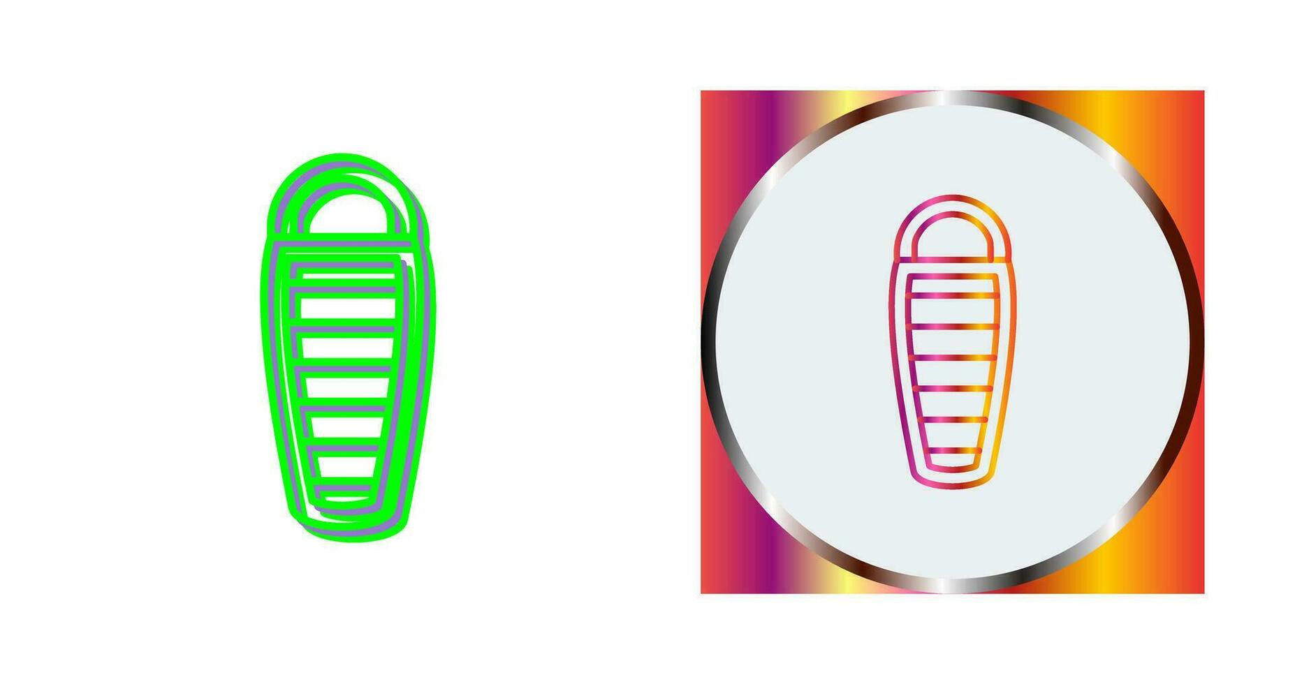 Sleeping Bag Vector Icon