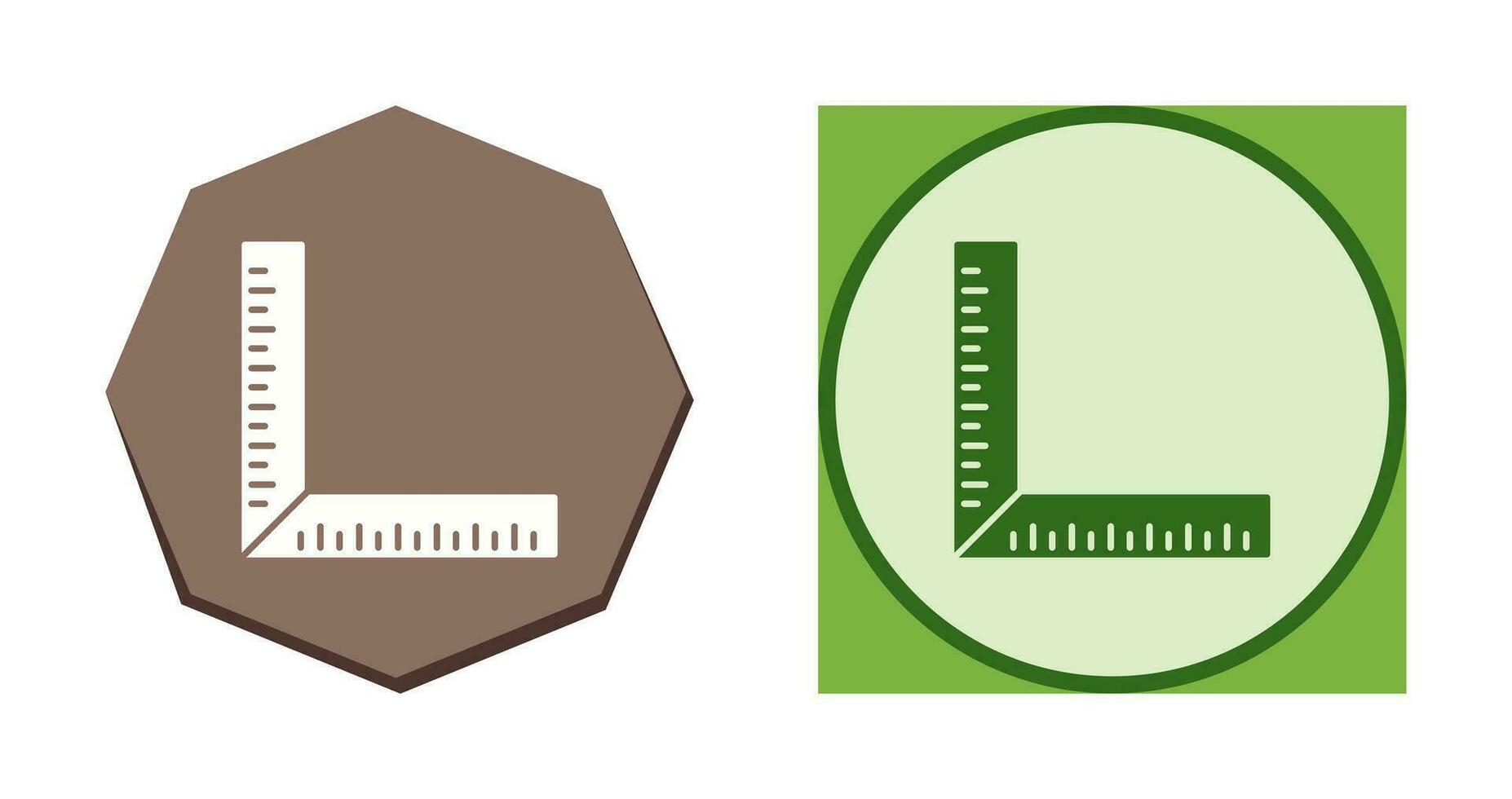 square Ruler Vector Icon