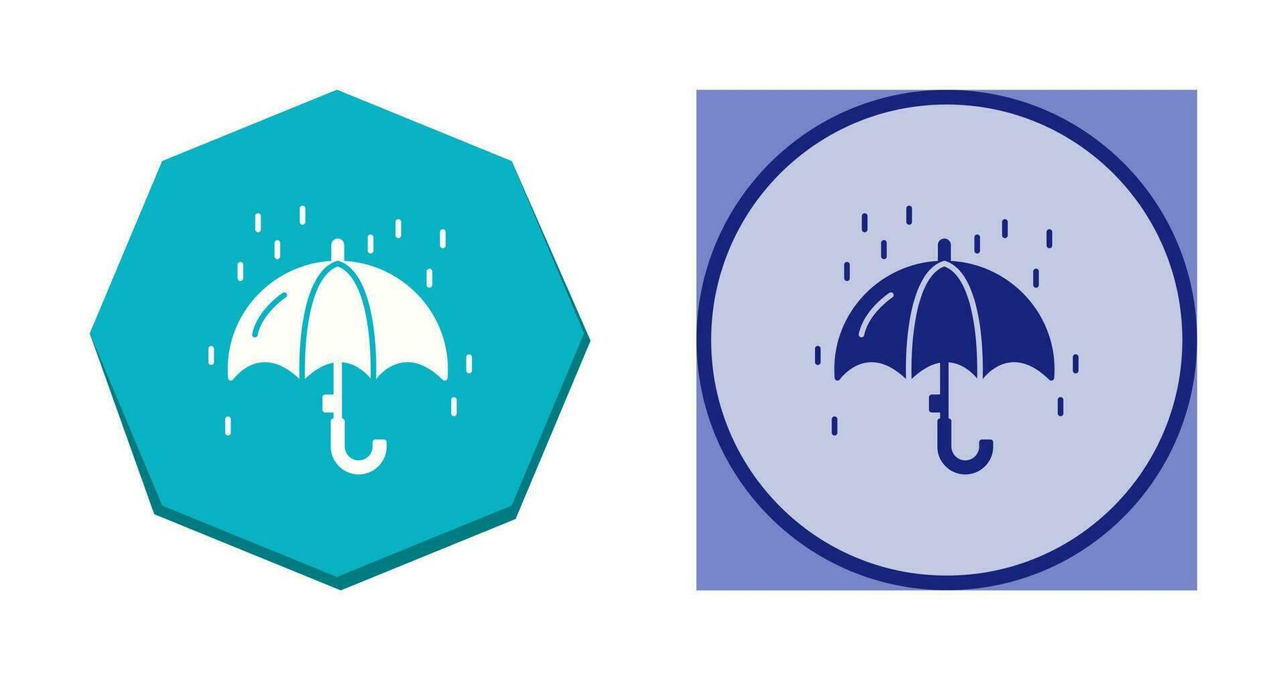 Raining Vector Icon