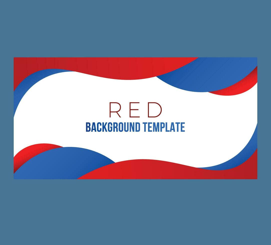 Red Blue Background vector