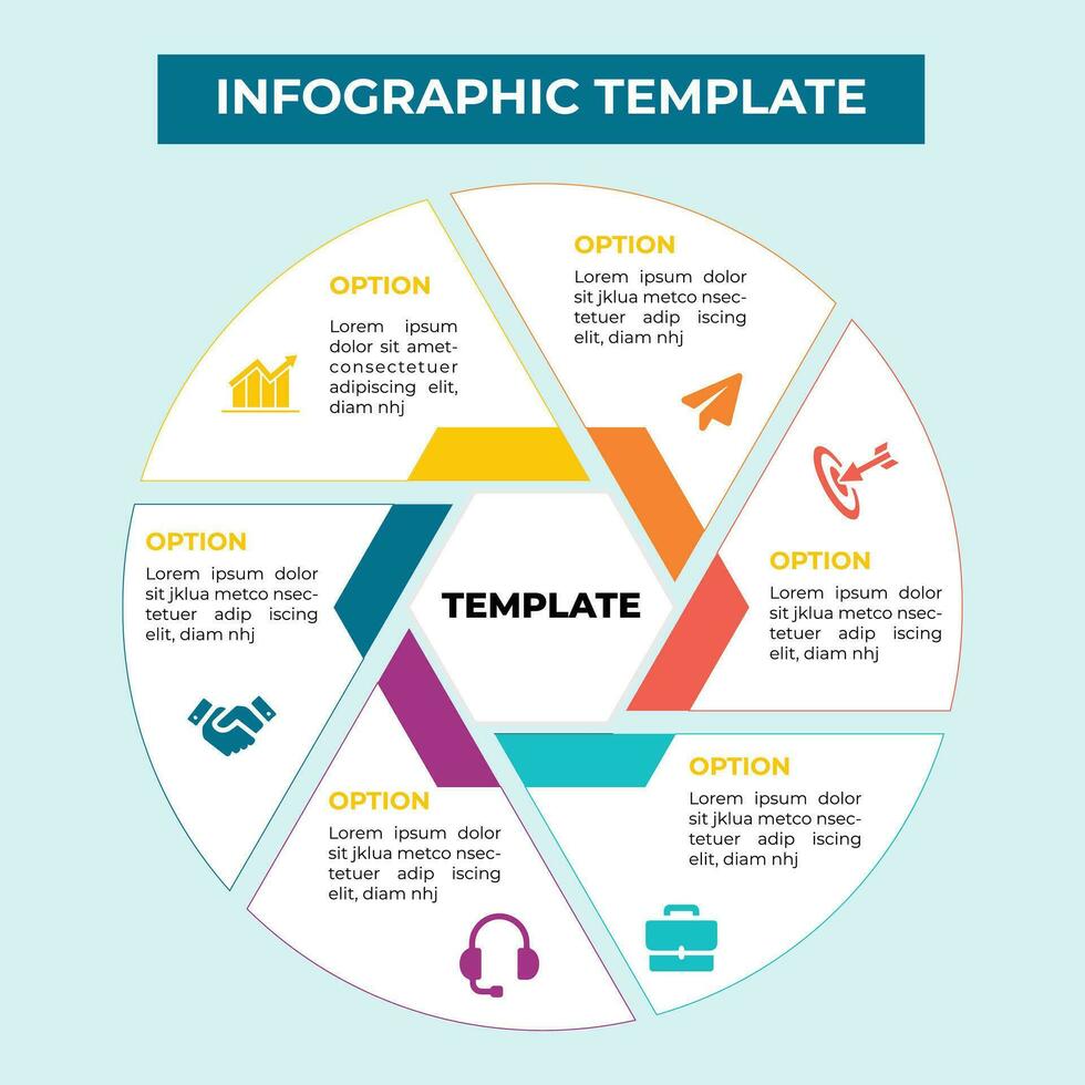 infographic design template vector
