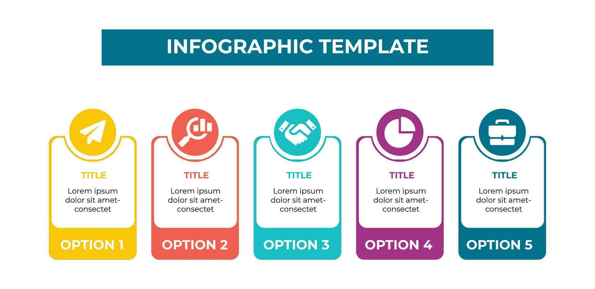 infographic design template vector