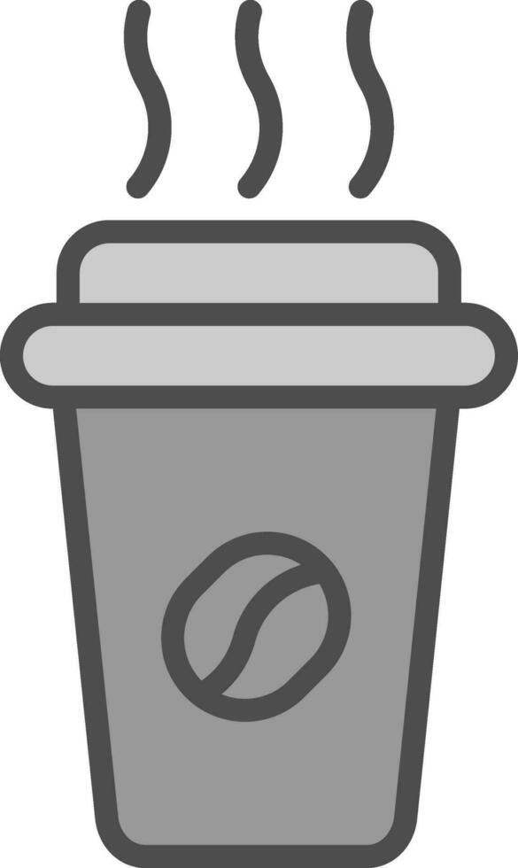 Coffee Cup Vector Icon Design