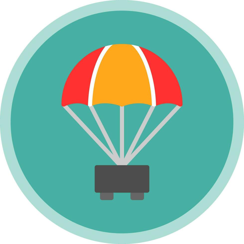 Parachute Vector Icon Design