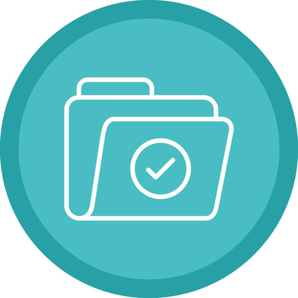 Checked Vector Icon Design