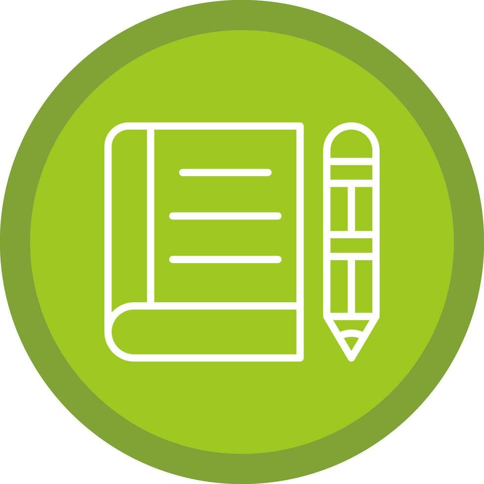 Notebook Vector Icon Design