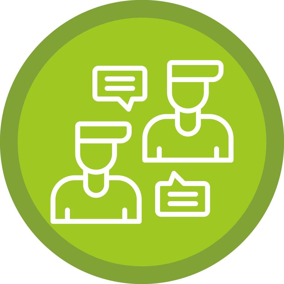 Forum Vector Icon Design