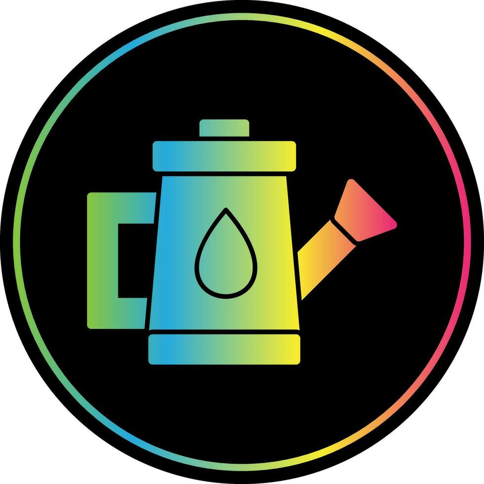 Watering Can Vector Icon Design