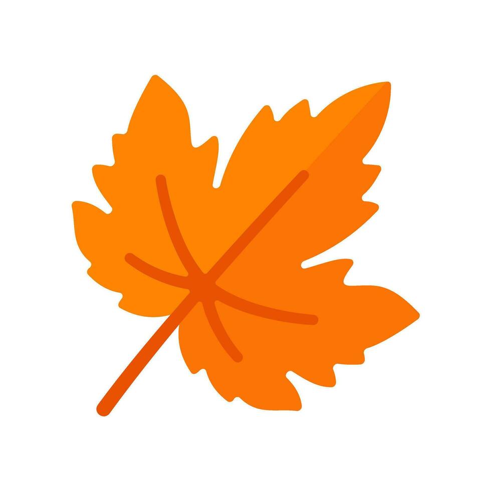 Beautiful leaf composition. Leaves change color in autumn vector