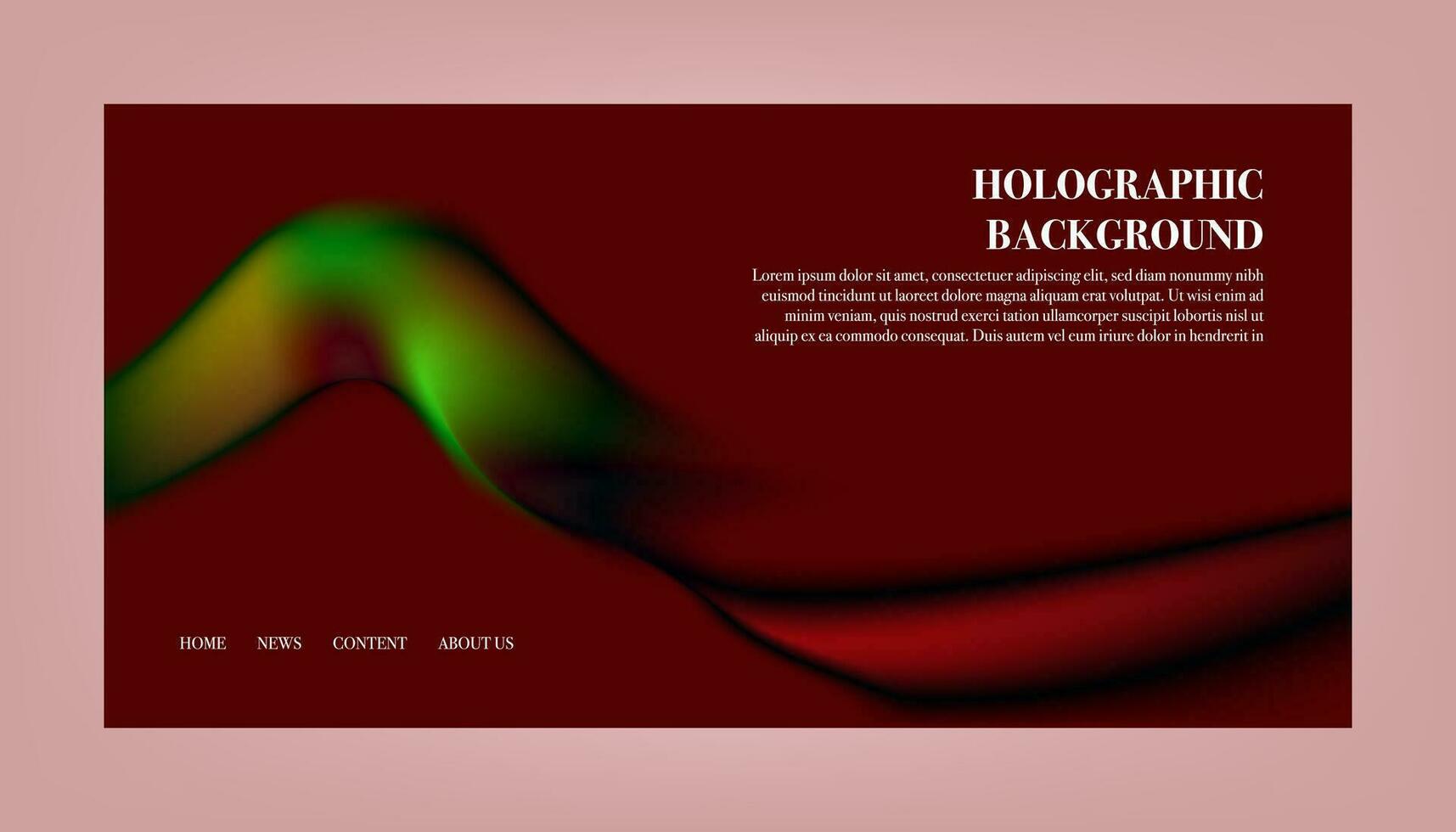 Abstract color gradient modern blurred background and film grain texture template with an elegant vector