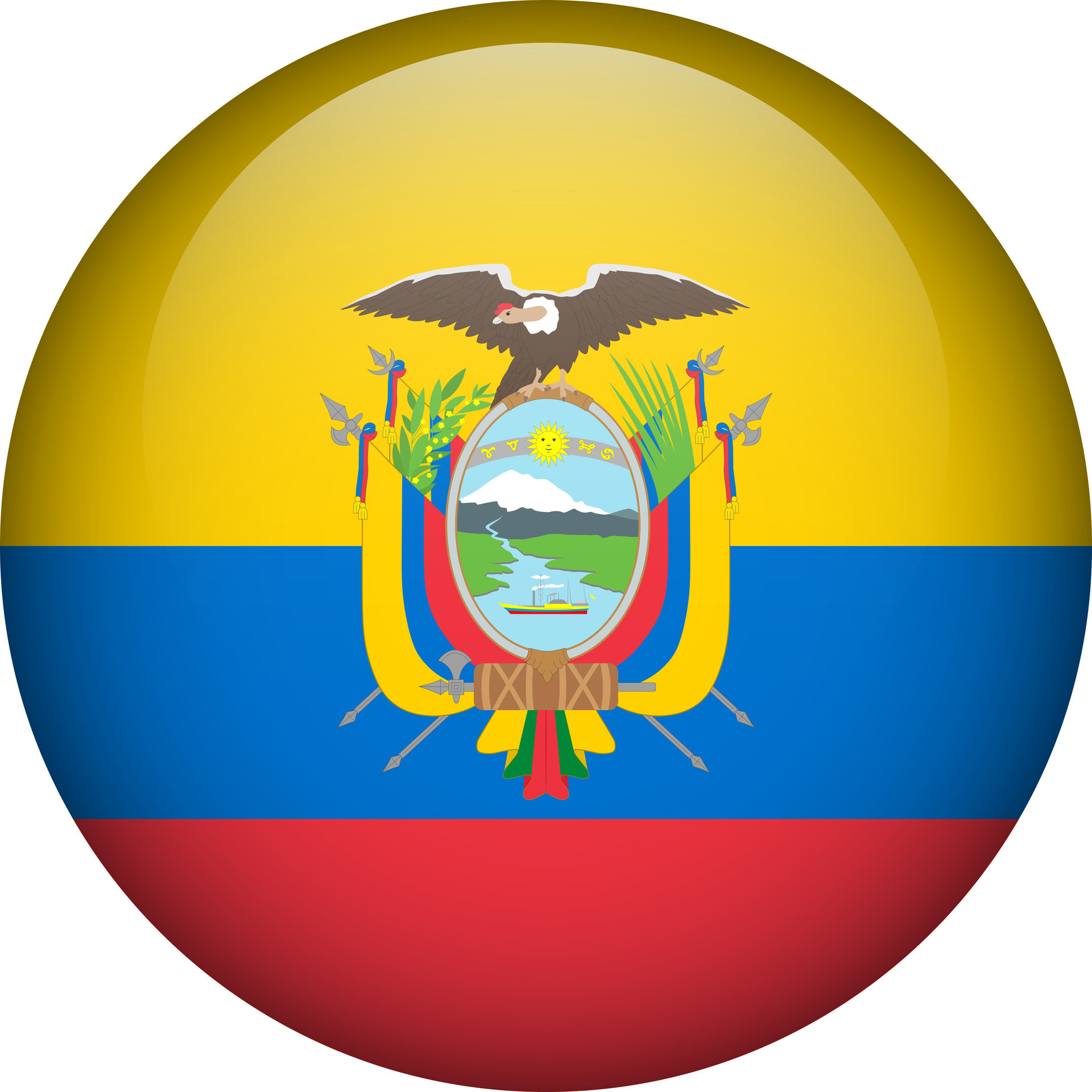 ecuador-bandera-bot-n-redondo-bandera-de-ecuador-vector-bandera