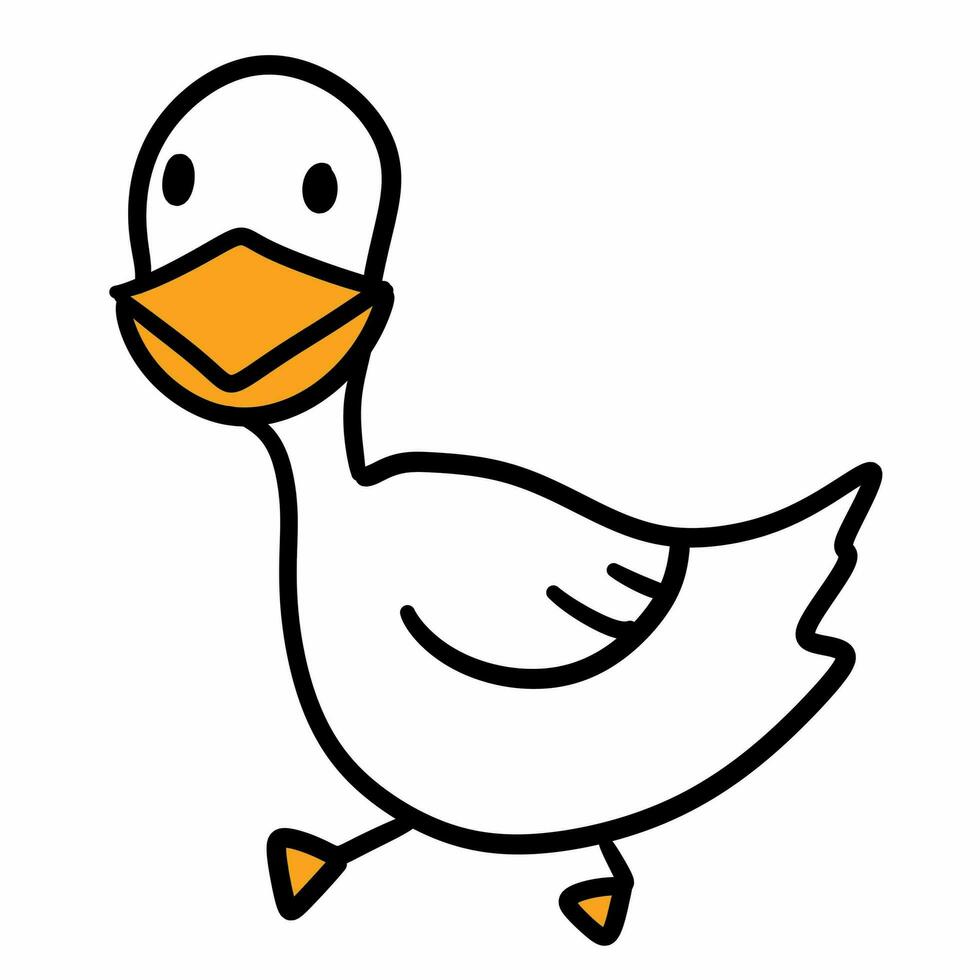 Duck Line Drawing Stock Photos, Images and Backgrounds for Free Download