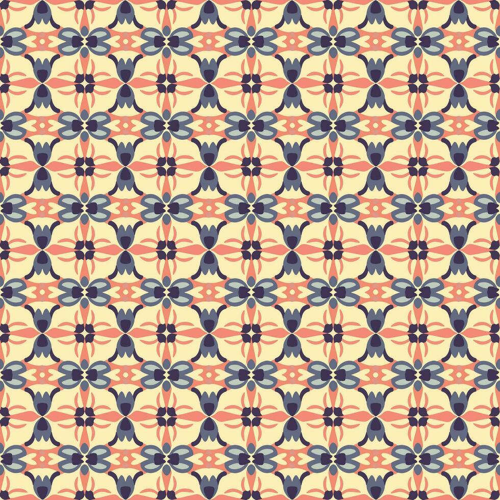 Beautiful seamless pattern design for decorating, backdrop, fabric, wallpaper and etc. vector