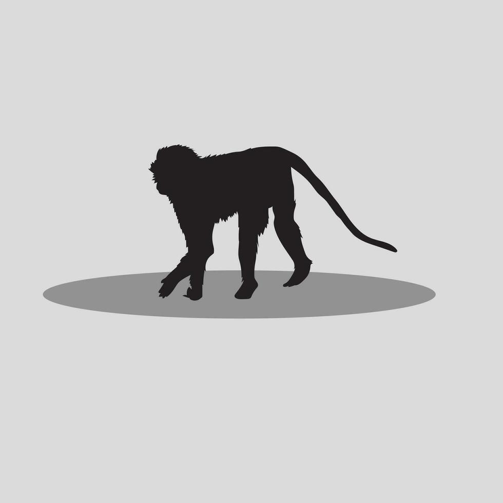 Monkey Vecrtor image vector