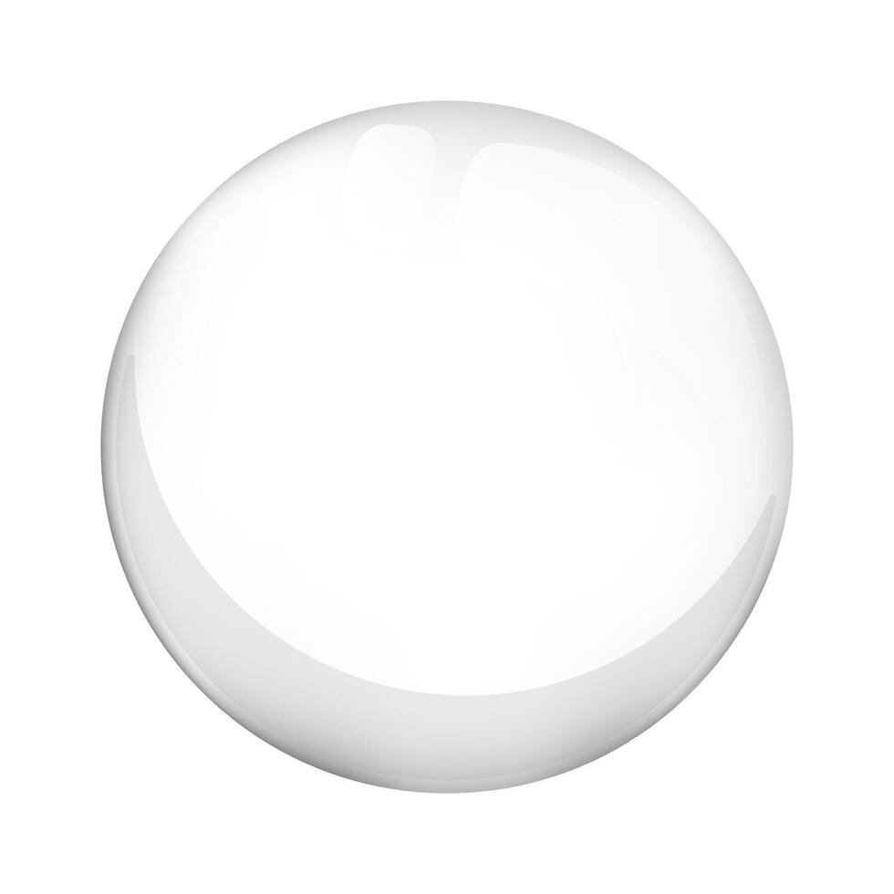 Bubble. Soap bubble in gray tones. Bubble vector illustration.