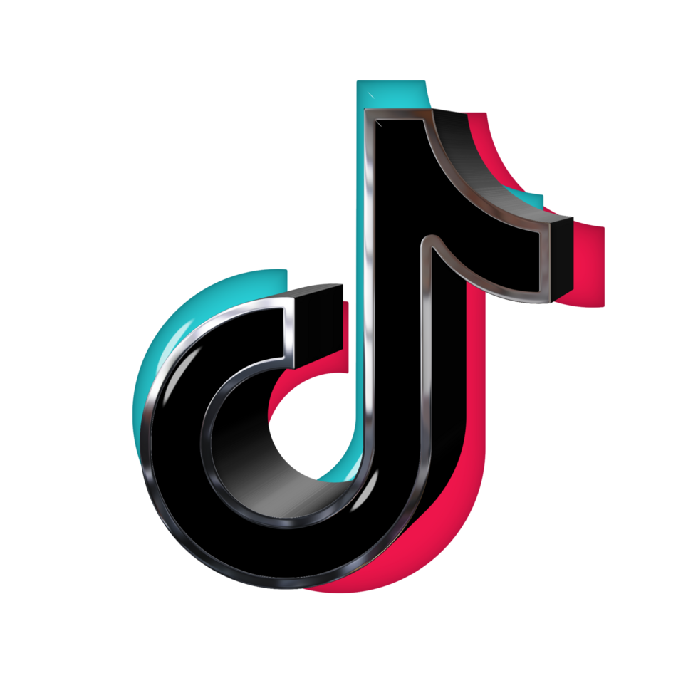 3D Tik Tok Icon png