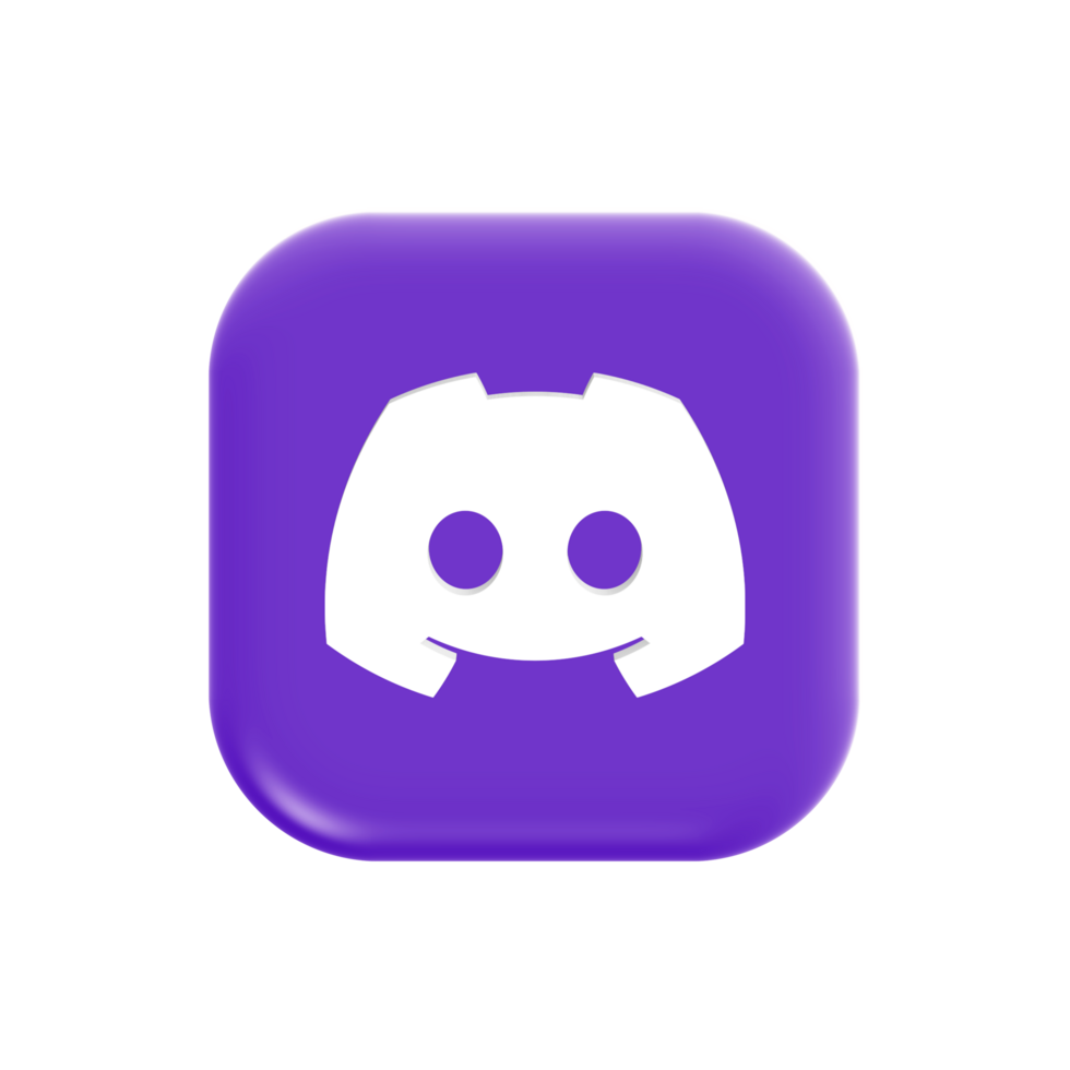 Discord 3D Icon png