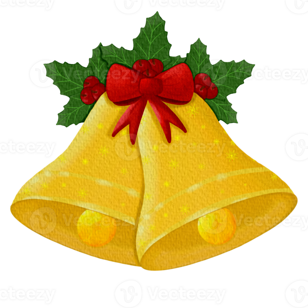 Natale campane clipart png