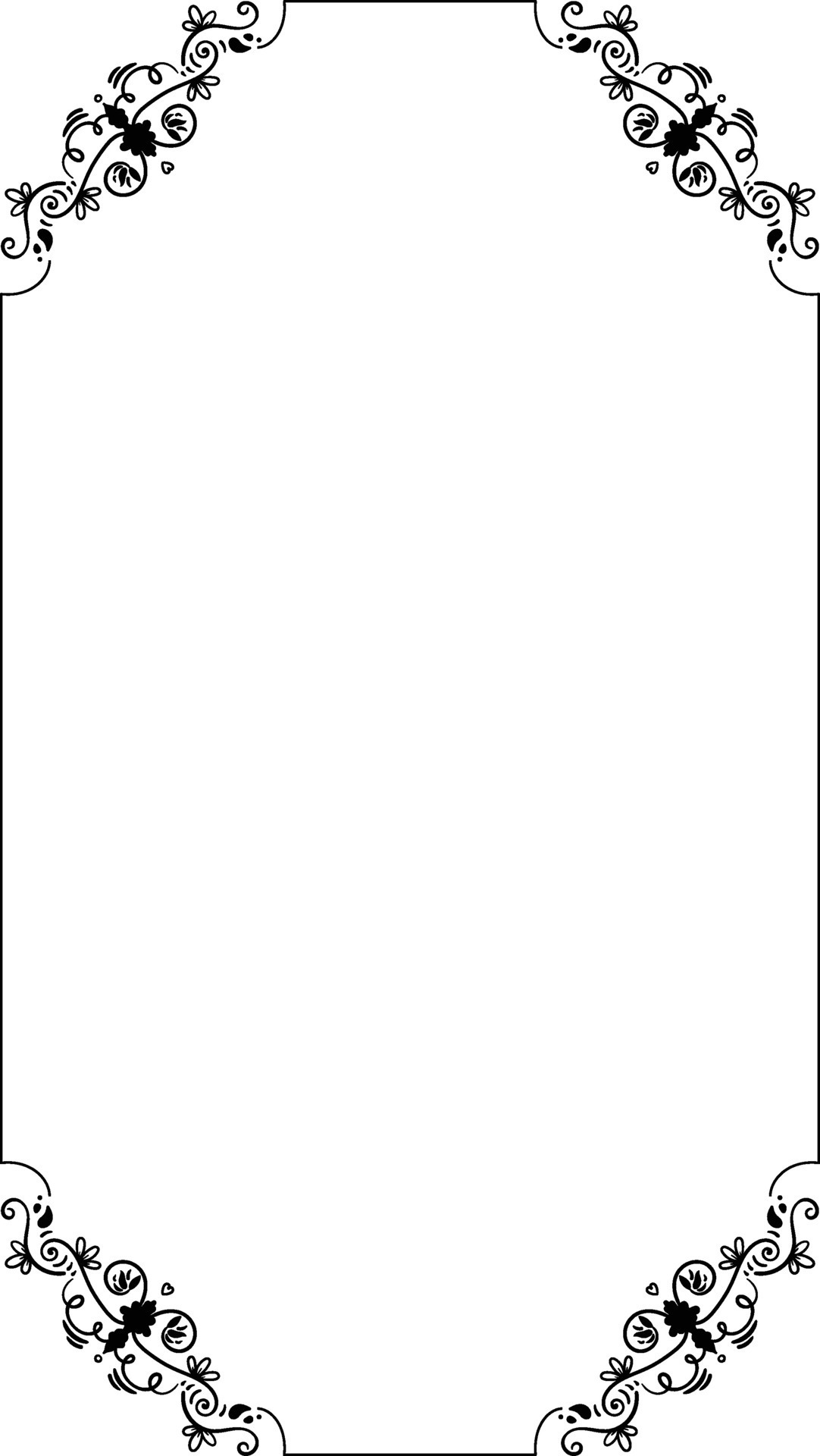 Black Ornamental Frame 29750662 Vector Art at Vecteezy