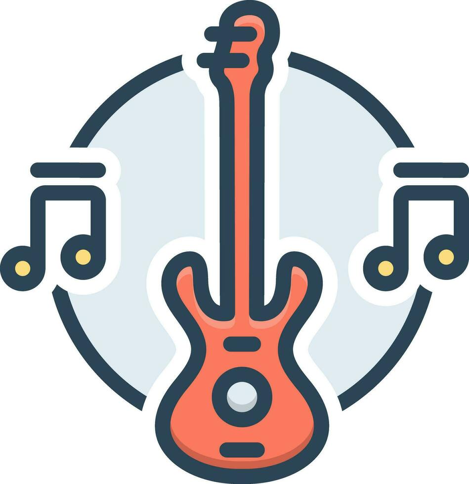 color icon for instrument vector