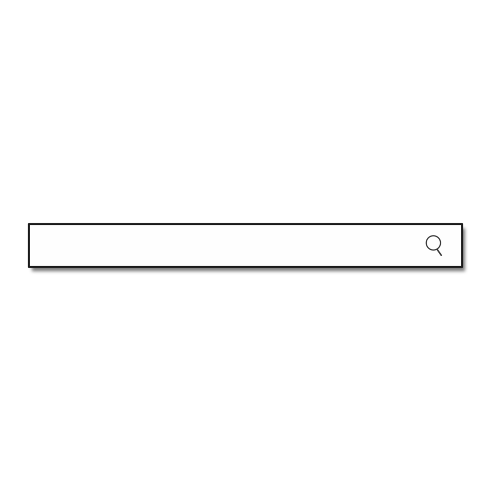 Search bar design png