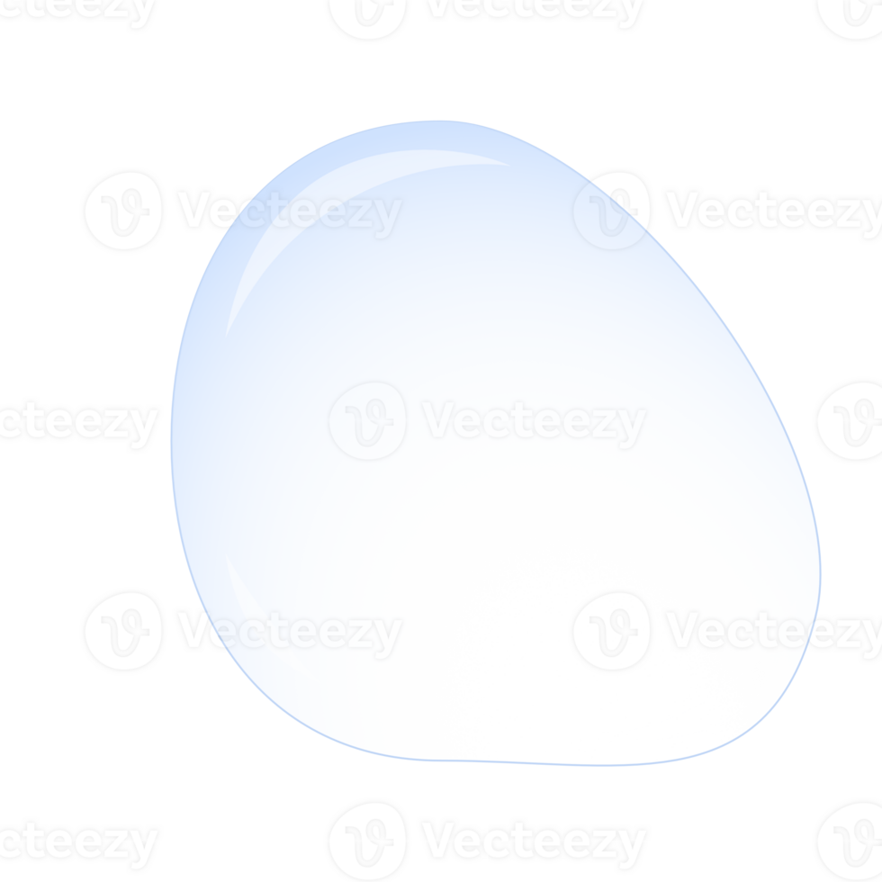 Simple transparent bubble png