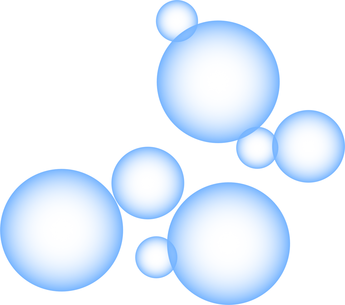 Transparent bubble illustration png
