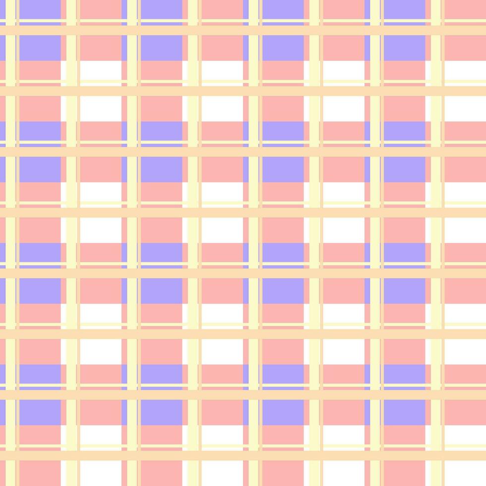 Multi color plaid pattern vector set for scarf, pillow case, blanket, cloth, fabric print, Christmas background.