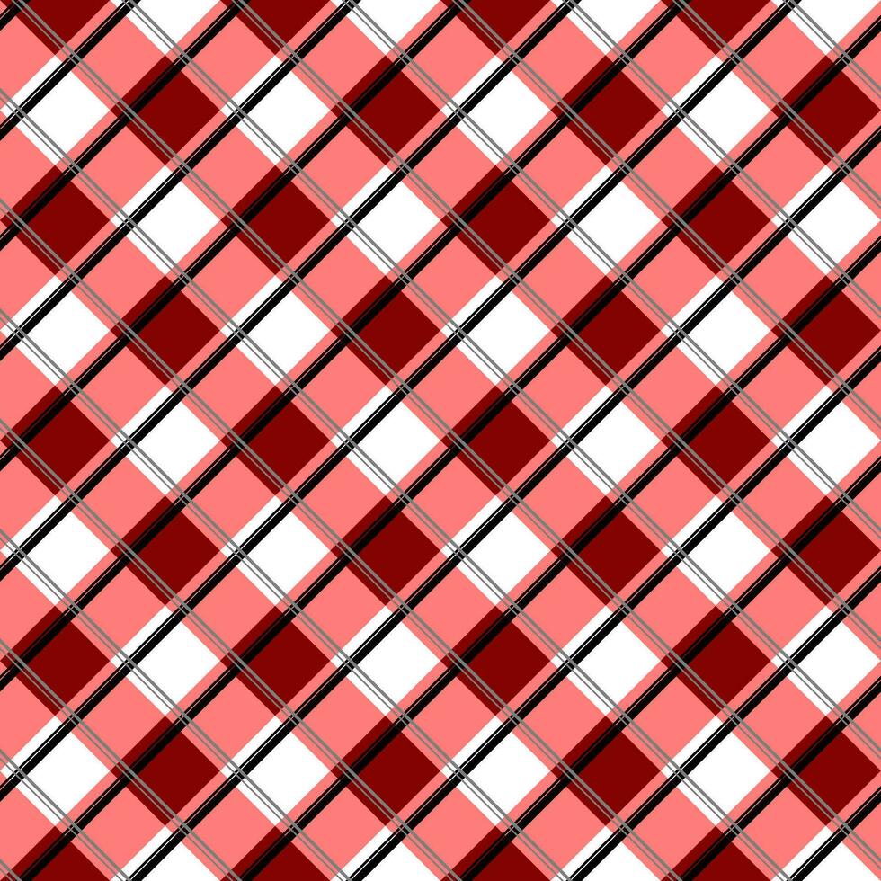 Multi color plaid pattern vector set for scarf, pillow case, blanket, cloth, fabric print, Christmas background.