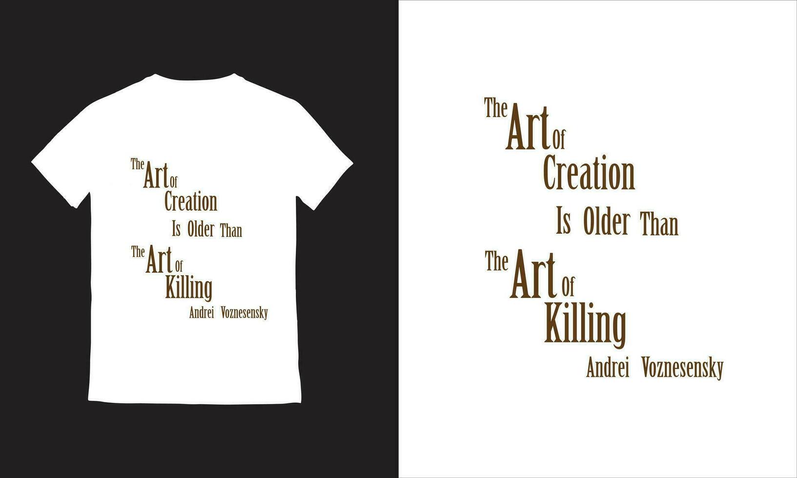 typography t-shirt motivational typography, vector