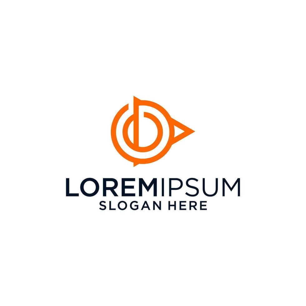 abstract design logo vector