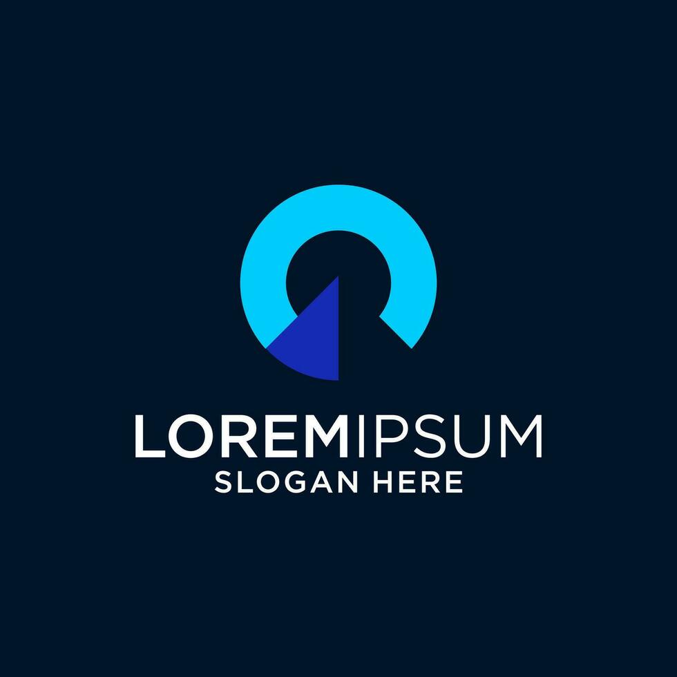 abstract design logo simple vector