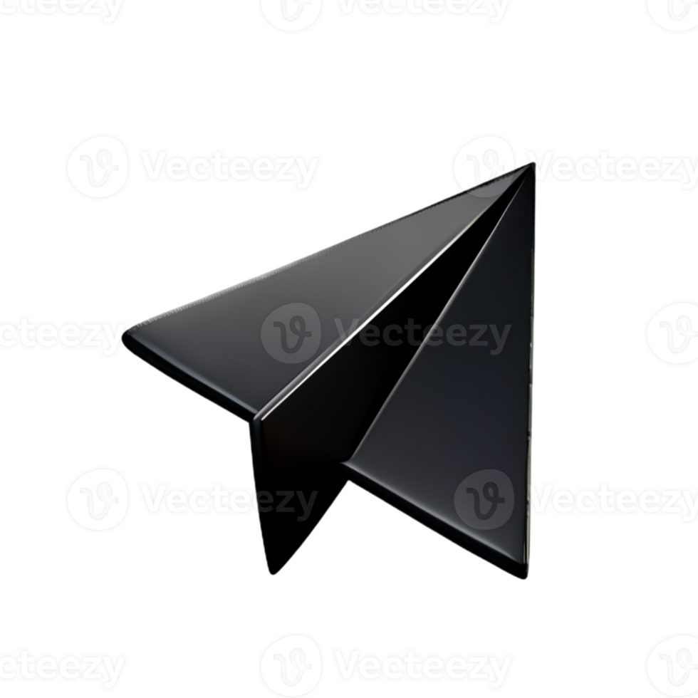 Paper Plane Idea AI Generative png