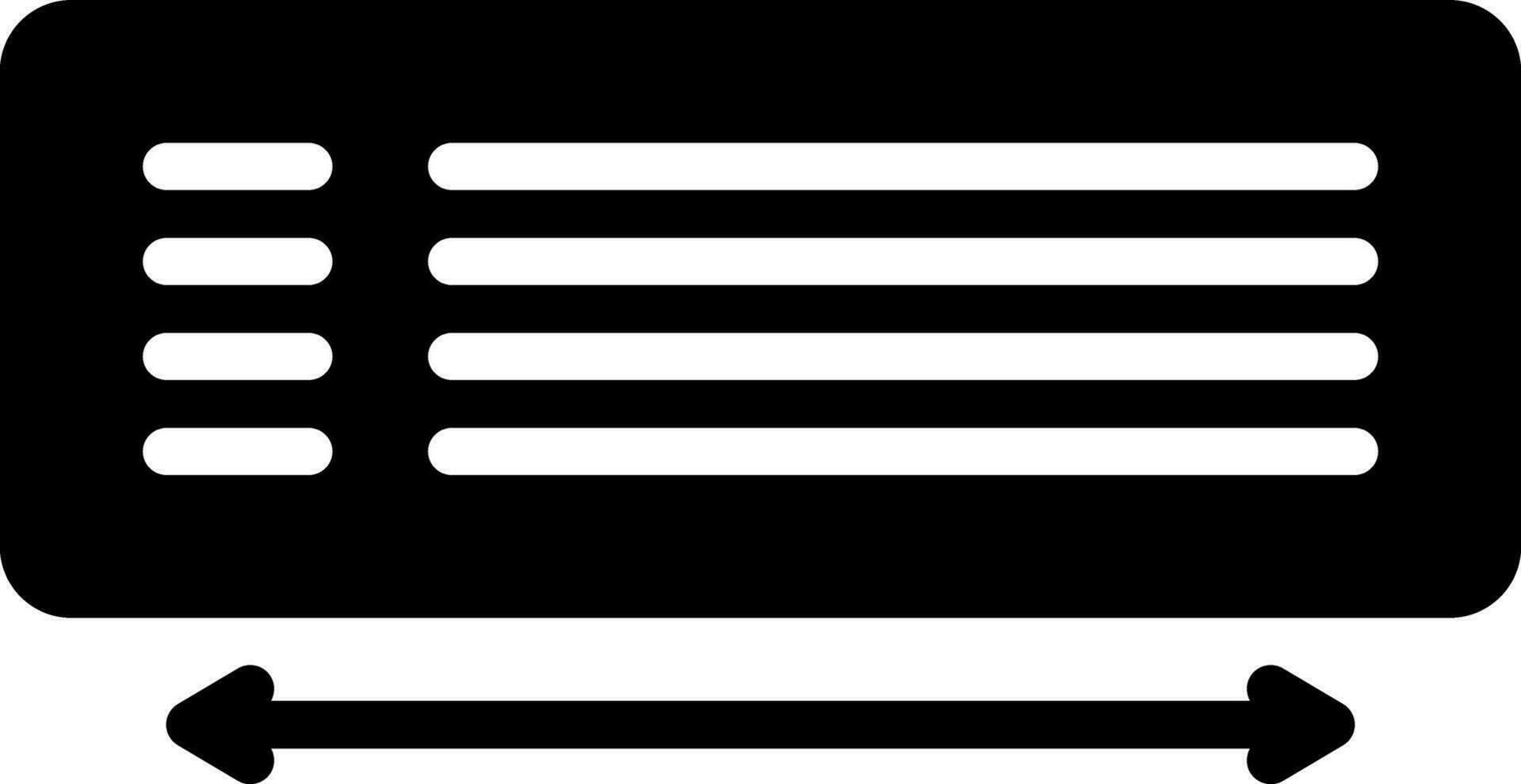 solid icon for vector