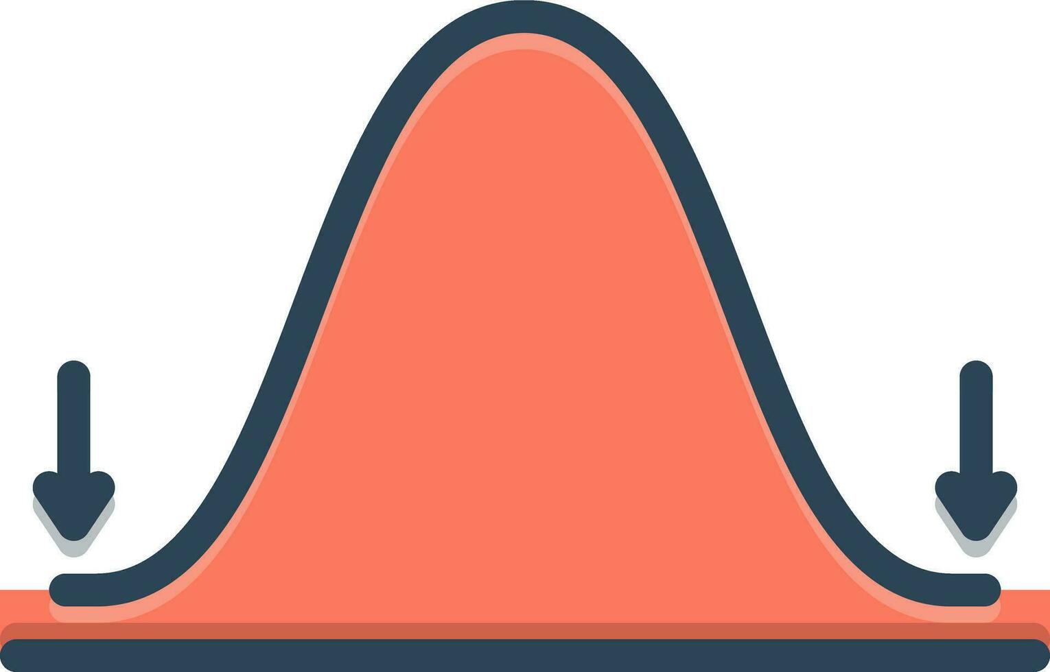 color icon for deviation vector
