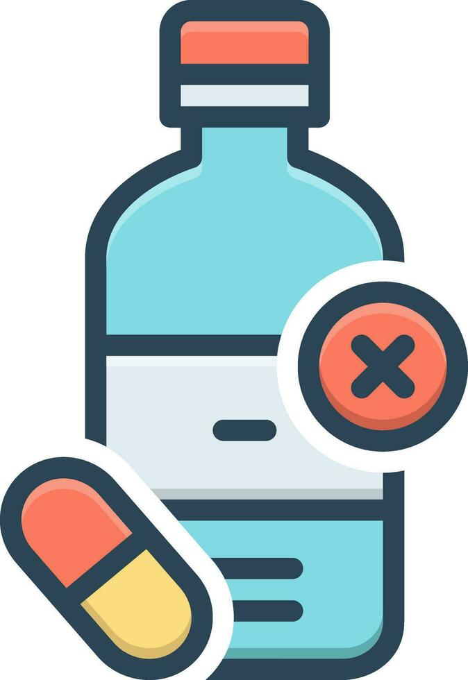 color icon for expiration vector