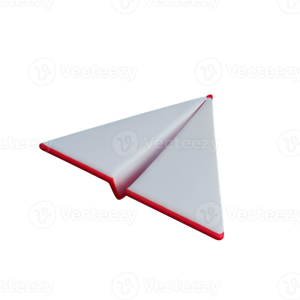 Paper Plane Idea AI Generative png