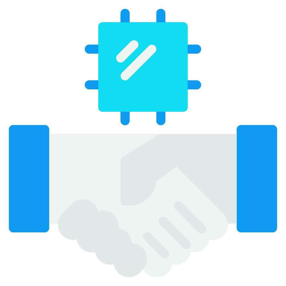 AI in Education icon vector