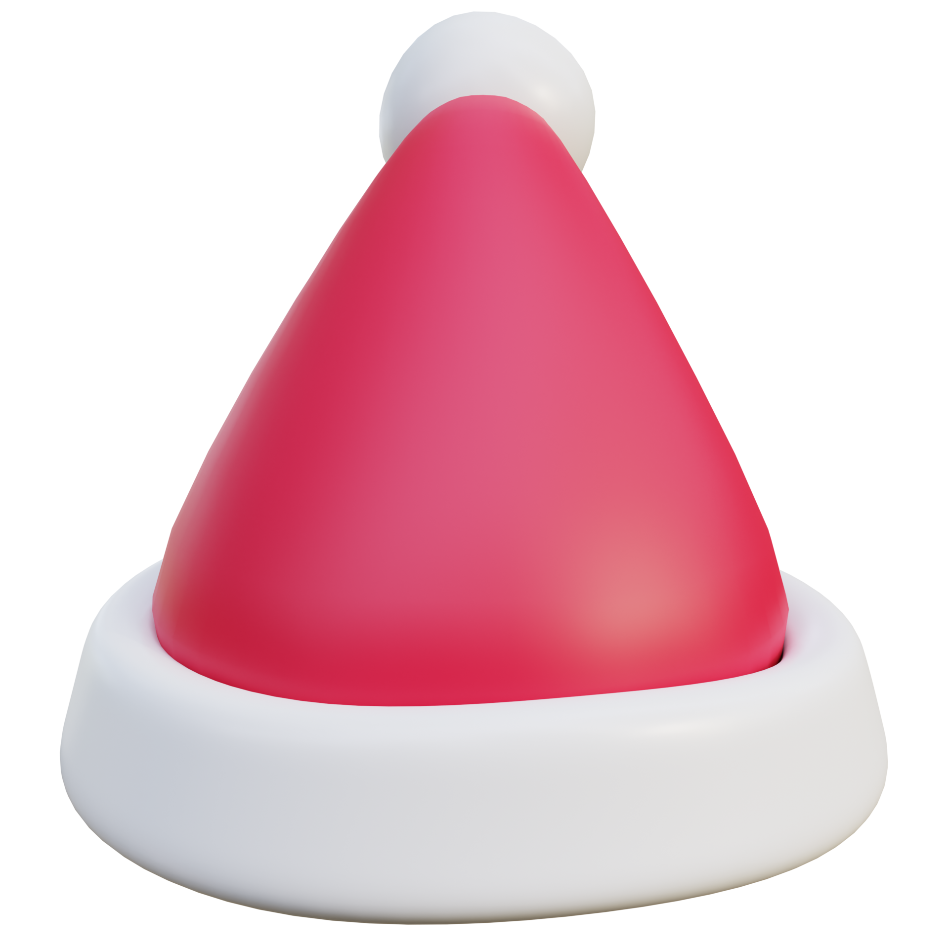 Christmas red hat 3d render. 29752707 PNG