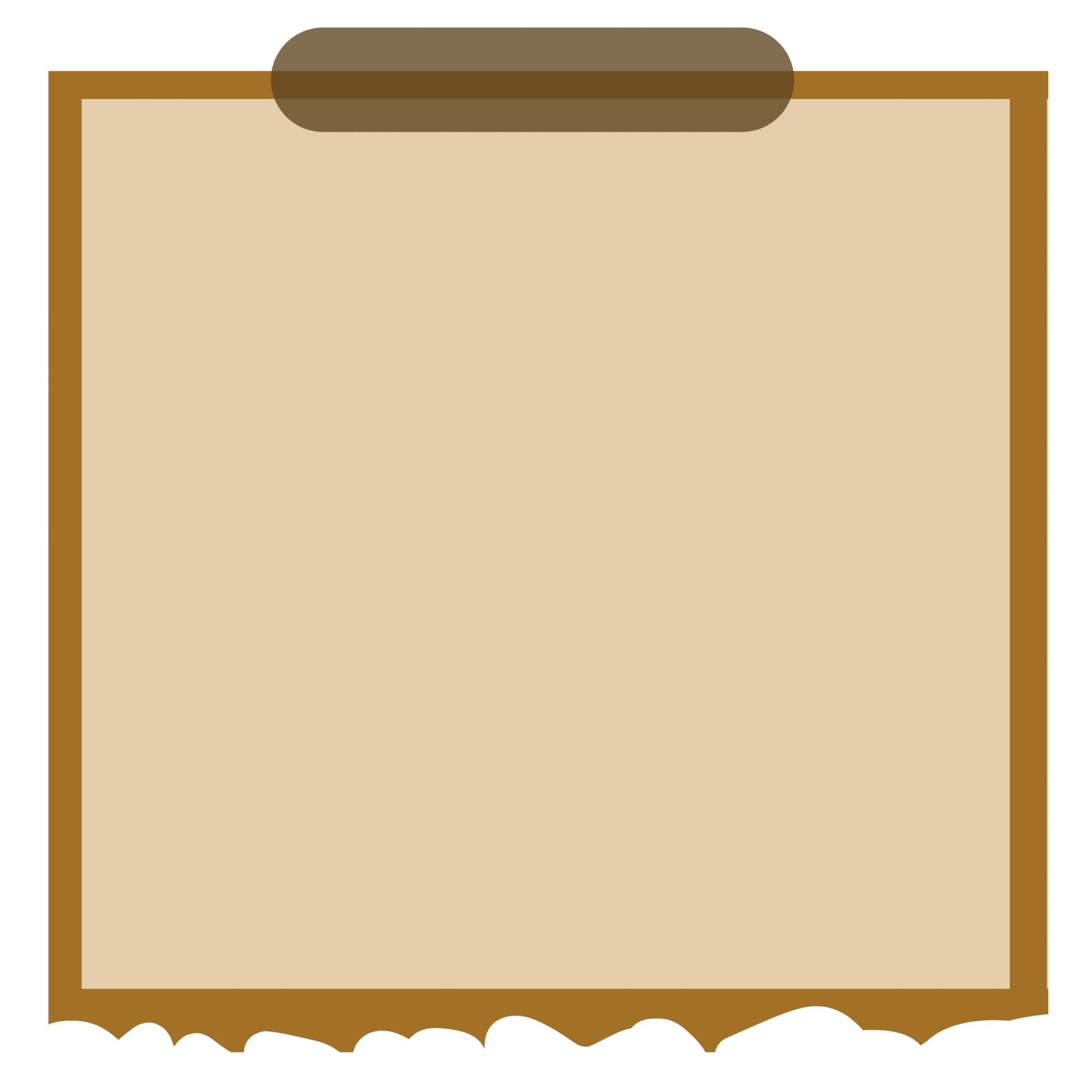 Brown Notepad Paper 29752783 PNG