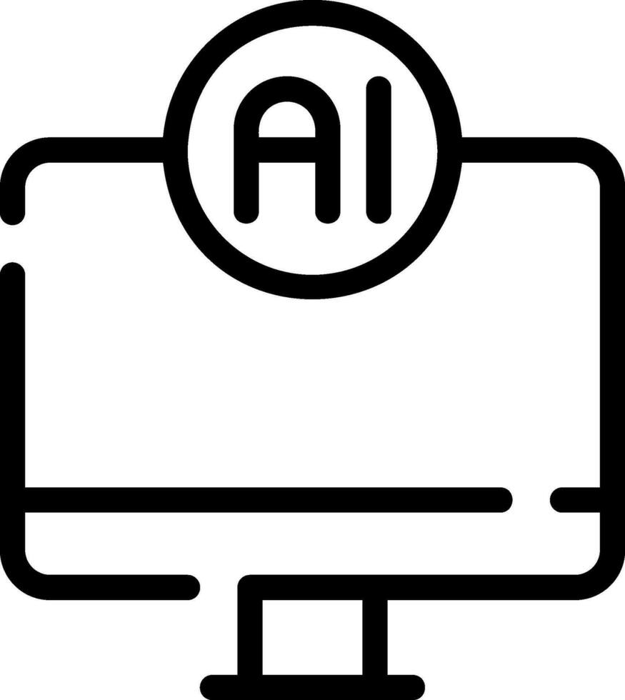 Artificial Intelligence Icons vector