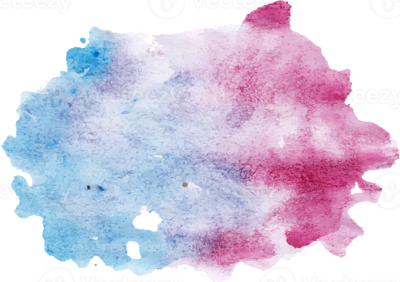 pink and blue watercolor element 29753278 PNG